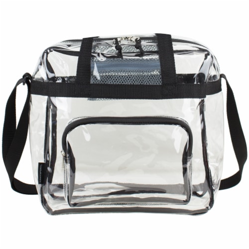 Eastsport NFL Approved Stadium Tote - Clear Perspective: front