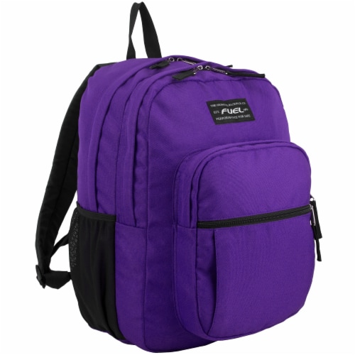 Fuel Deluxe Classic Large Backpack - Purple Perspective: front