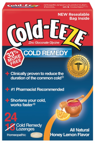 Cold-EEZE Honey Lemon Perspective: front