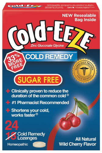 Cold-EEZE SF Wild Cherry Perspective: front