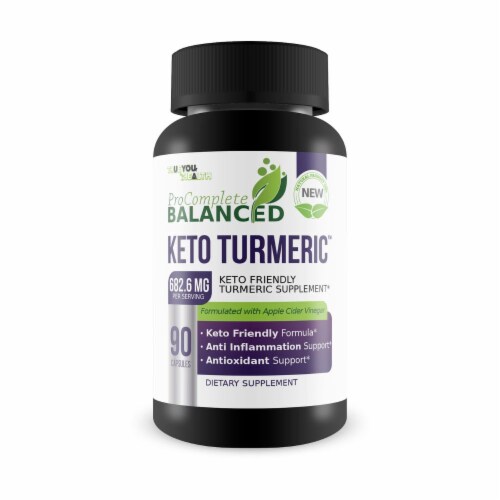 True You Health Keto Turmeric Pro Complete Balanced Keto Cleanse 90