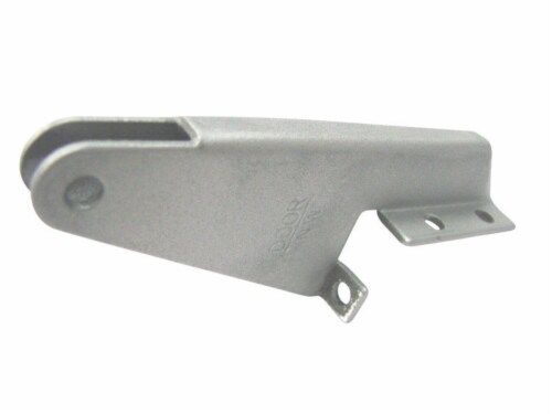 Barton Kramer Silver Plastic Jamb Bracket 1.62 in. H X 4.25 in. W X 1.125 in. L 1 pk Barton Kramer Silver Plastic Jamb Bracket 1.62 in. H X 4.25 in. W X 1.125 in. L 1 pk