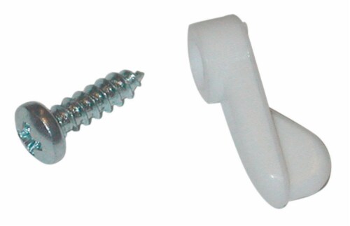 Barton Kramer White Nylon Screen Clip 1 pk Barton Kramer White Nylon Screen Clip 1 pk