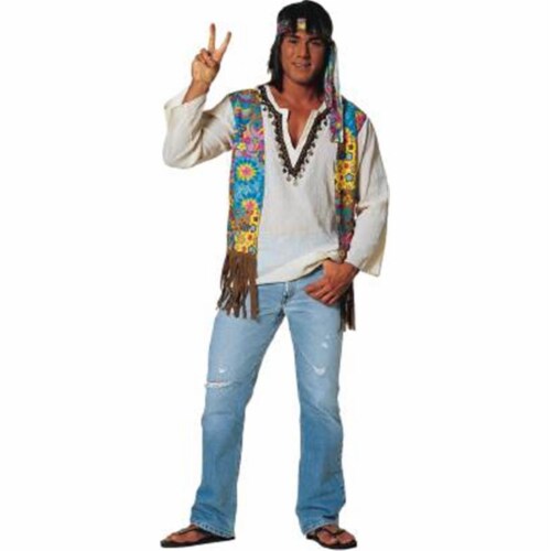 Franco American Novelty Hippie Dude Costume Sdard Costume