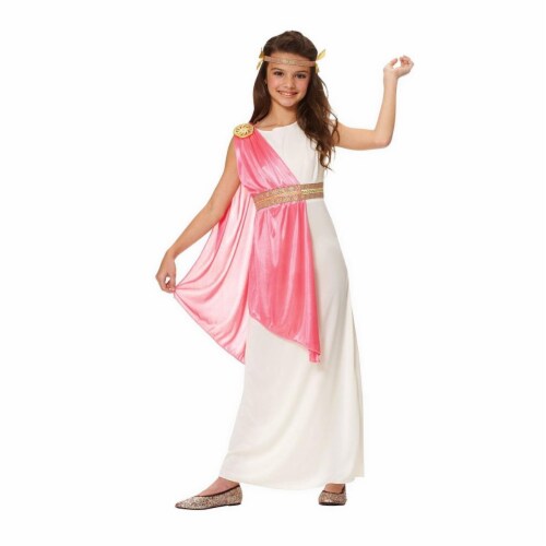 Costume Culture by Franco 49450-L Girls Roman Empress Costume, Ivory - Large Perspective: front