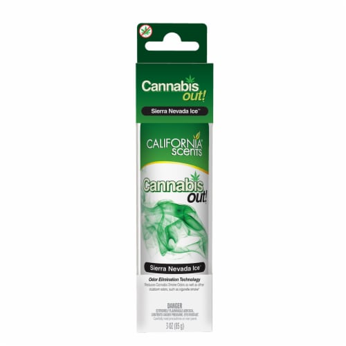 California Scents® Sierra Nevada Ice Cannabis Out Aerosol Spray, 3