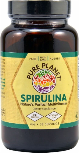 Pure Planet  Spirulina Powder Perspective: front