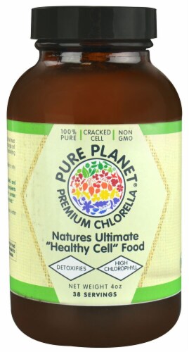 Pure Planet  Premium Chlorella Powder Perspective: front