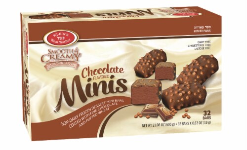 Klein's Dairy Free Chocolate Mini Frozen Dessert Bars Perspective: front