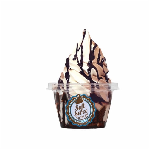 Kleins Vanilla Chocolate Ice Cream 8 oz Perspective: front