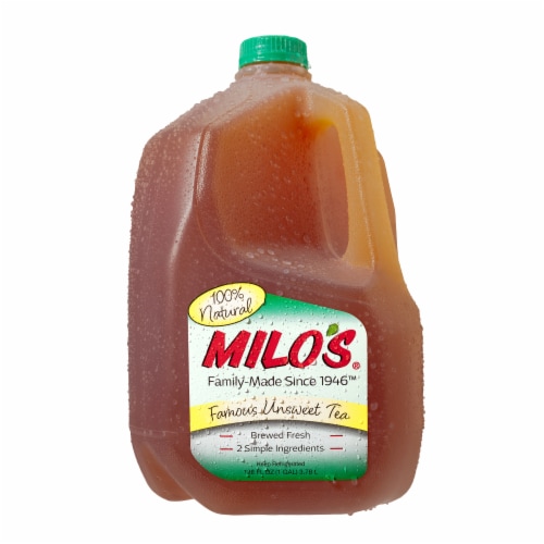 Milo's Famous Unsweet Tea Perspective: front
