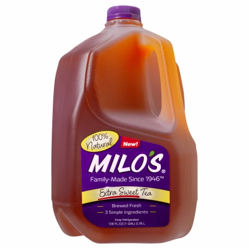 Milo's® Extra Sweet Iced Tea Carton Perspective: front