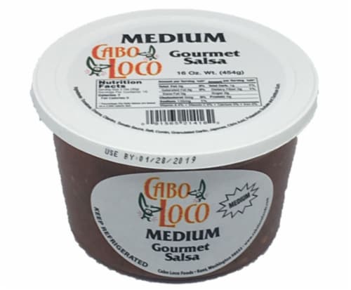 Cabo Loco Medium Salsa Perspective: front