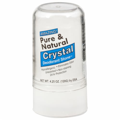Pure & Natural Crystal Deodorant Stone Perspective: front