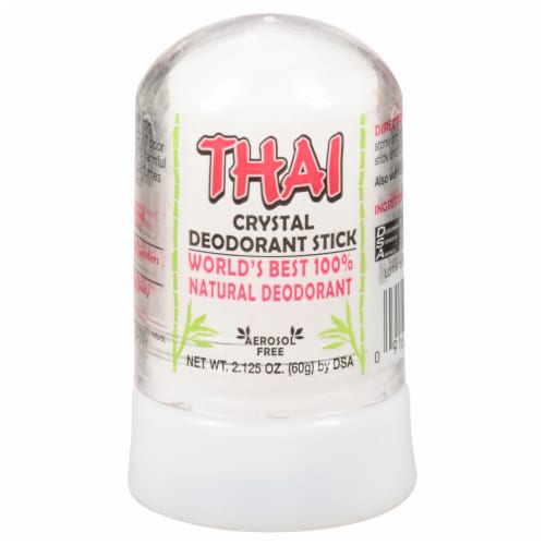 Thai Crystal Deodorant Stick Perspective: front