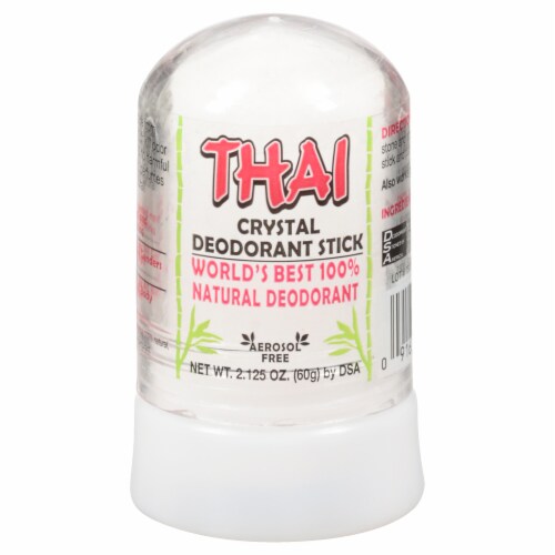 Thai Crystal Deodorant Stick Perspective: front