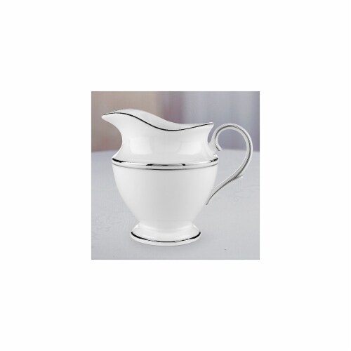 Lenox 100210882 Federal Platinum Creamer Perspective: front