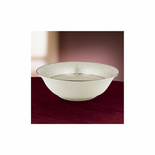 Lenox 6252373 Pearl Innocence Serving Bowl Perspective: front