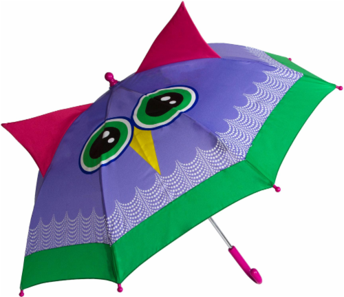ShedRain Kids' Animal Character Stick Umbrella Perspective: front
