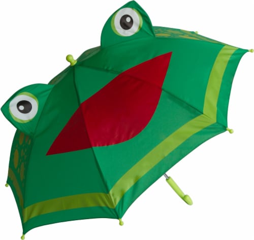 ShedRain Kids' Animal Character Stick Umbrella Perspective: front