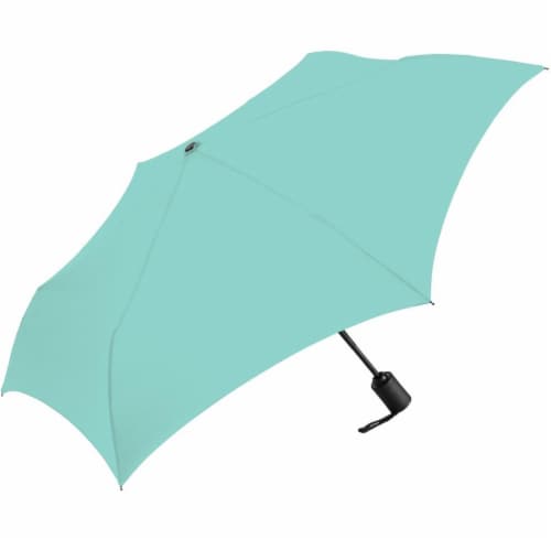 ShedRain Windjammer® Automatic Vented Compact Umbrella - Mint Perspective: front