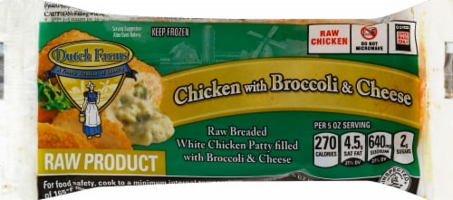 Dutch Farms Chicken with Broccoli & Cheese Perspective: front
