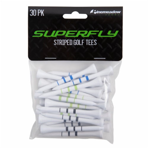 Pinemeadow Sport Striped Golf Tees Perspective: front