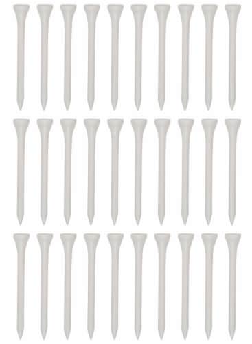Pinemeadow SuperFly Golf Tees - 30 Pack - White Perspective: front