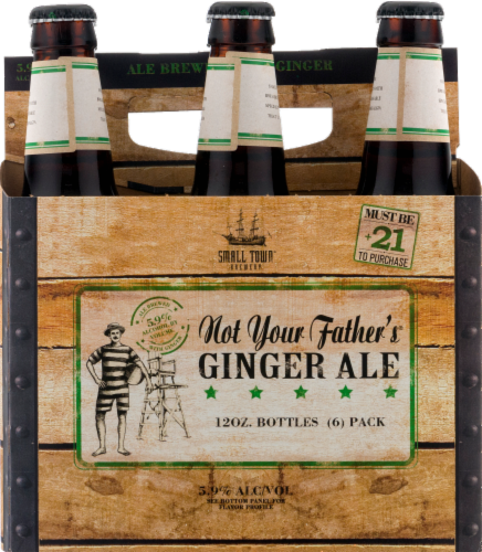 Not Your Father's Ginger Ale Hard Soda Perspective: front