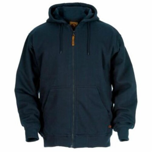 Berne Apparel SZ101NVT520 2X-Large Tall Original Hooded Sweatshirt Thermal Lined - Navy Perspective: front