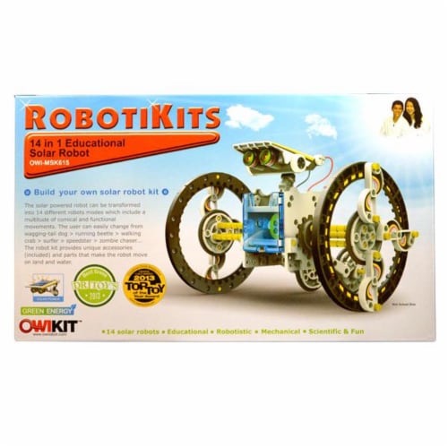 Robotikits 14 in 1 educational sales solar robot