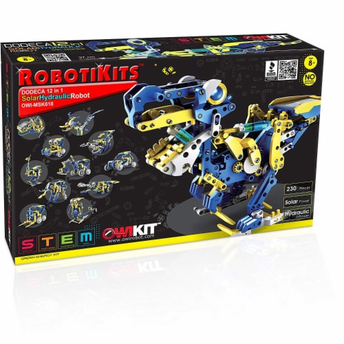 Solar and sales hydraulic robot kit