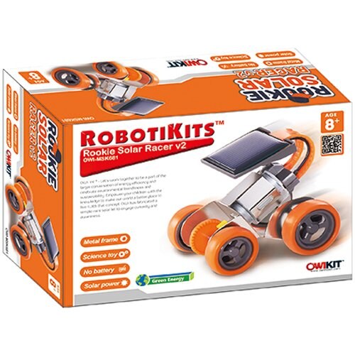 OWI  Rookie Solar Racer V2 Kit Perspective: front