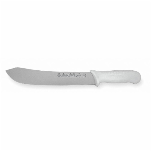 Dexter Russell Butcher Knife - White Perspective: front