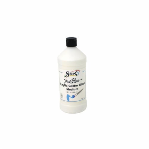 Sax 1590502 True Flow Acrylic Medium, Glitter Glaze Perspective: front