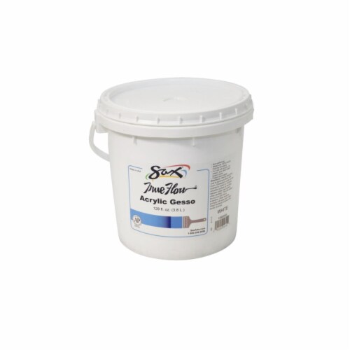 Sax 1590583 True Flow Acrylic Gesso, White Perspective: front