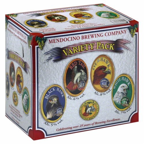 Mendocino Brewing Variety Pack Perspective: front