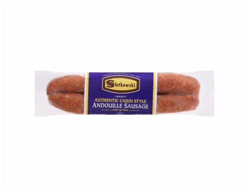 Slotkowski Authentic Cajun Style Andouille Sausage 14 oz Kroger