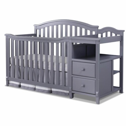 Sorelle 3350 GR Berkley Crib Changer Grey 70 x 32 x 44 in. 1 Gerbes Super Markets