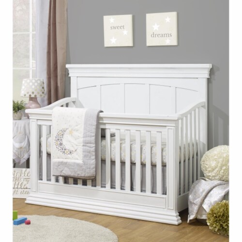 Sorelle Furniture 860 W Modesto 4 in 1 Convertible Crib White