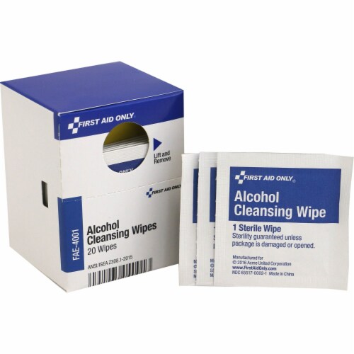SmartCompliance Alcohol Cleansing Pads, 20/Box SmartCompliance Alcohol Cleansing Pads, 20/Box