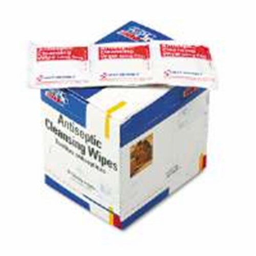 First Aid Only BZK Wipe,Antiseptics,PK50  H307 Perspective: front