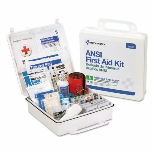 50 Person Bulk Plastic First Aid Kit, ANSI Compliant, 1 - Ralphs