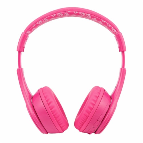 eKids Barbie Bluetooth Wireless Headphones Perspective: front