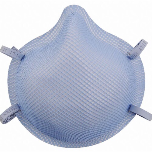 Moldex Disposable Respirator,M,N95,Molded,PK20  1512 Perspective: front