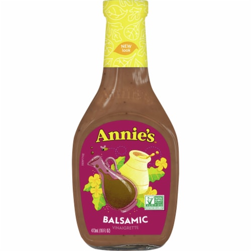 Annie's™ Balsamic Vinaigrette Dressing Perspective: front