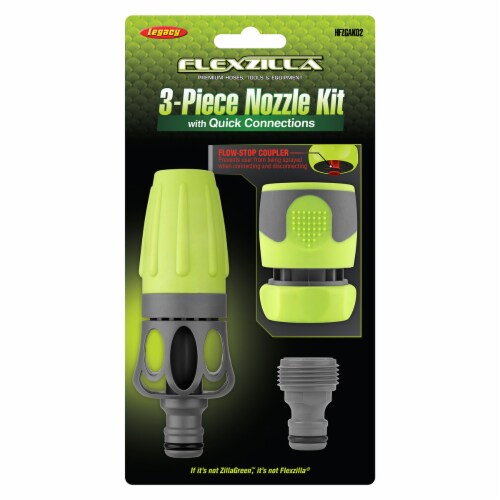 Flexzilla™ 3 Piece Nozzle Kit Perspective: front
