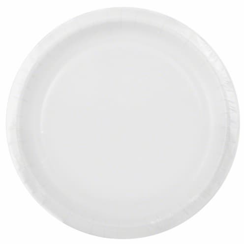 Sensations Dinner Plates - White Perspective: front