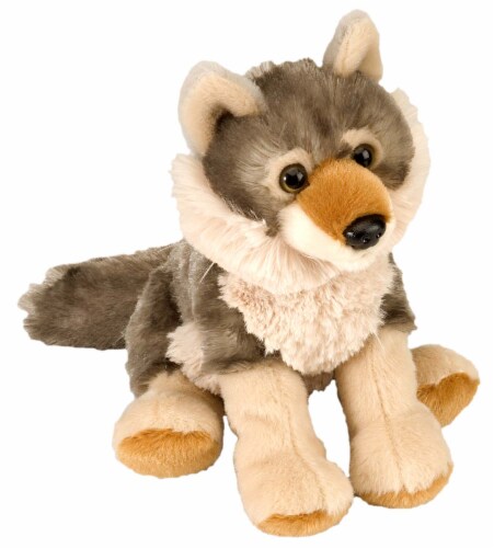 Wild Republic Cuddlekins Mini Wolf Stuffed Animal 8 Inches 8