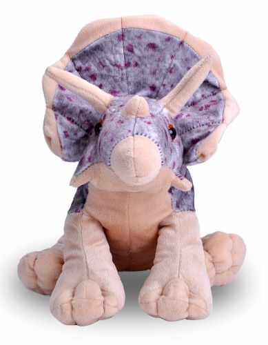 Wild Republic Triceratops Cuddlekins Plush Perspective: front
